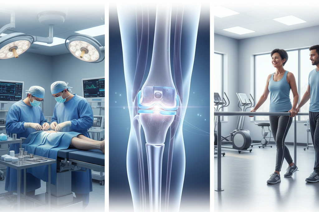 From Surgery Steps to Full Recovery For Knee Replacement